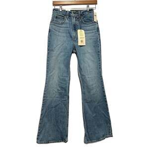 NEW NWT Levi's 70s High Flare Slim Through High Rise Jeans Size 27